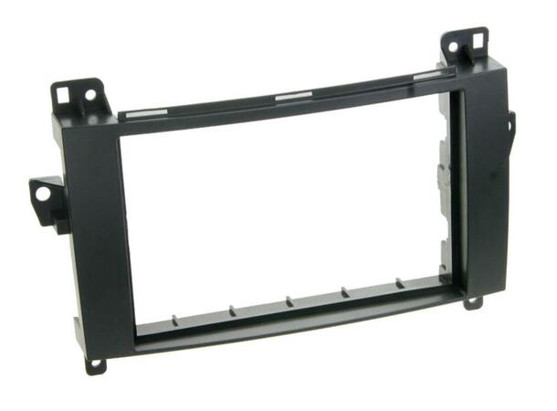 Monteringsramme 2-DIN, Mercedes Sprinter, Viano, Vito, A, B-klasse 